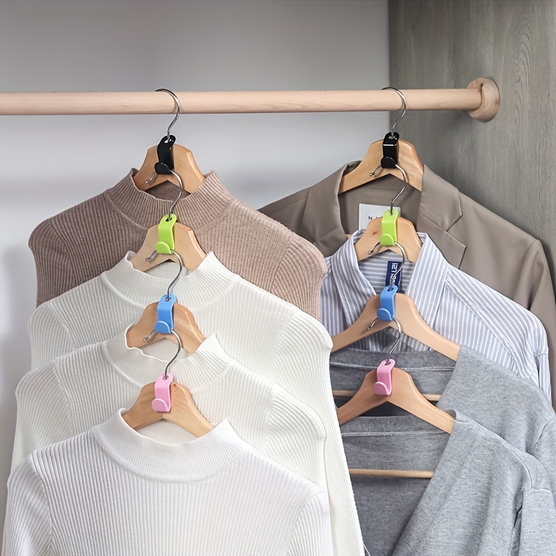Clothes Hanger Connector Hooks Outfit Hangers Hanger - Temu
