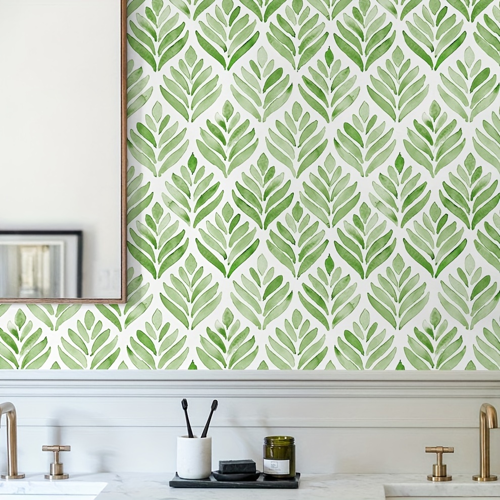 Self adhesive Wallpaper Green Self adhesive Contact Paper - Temu