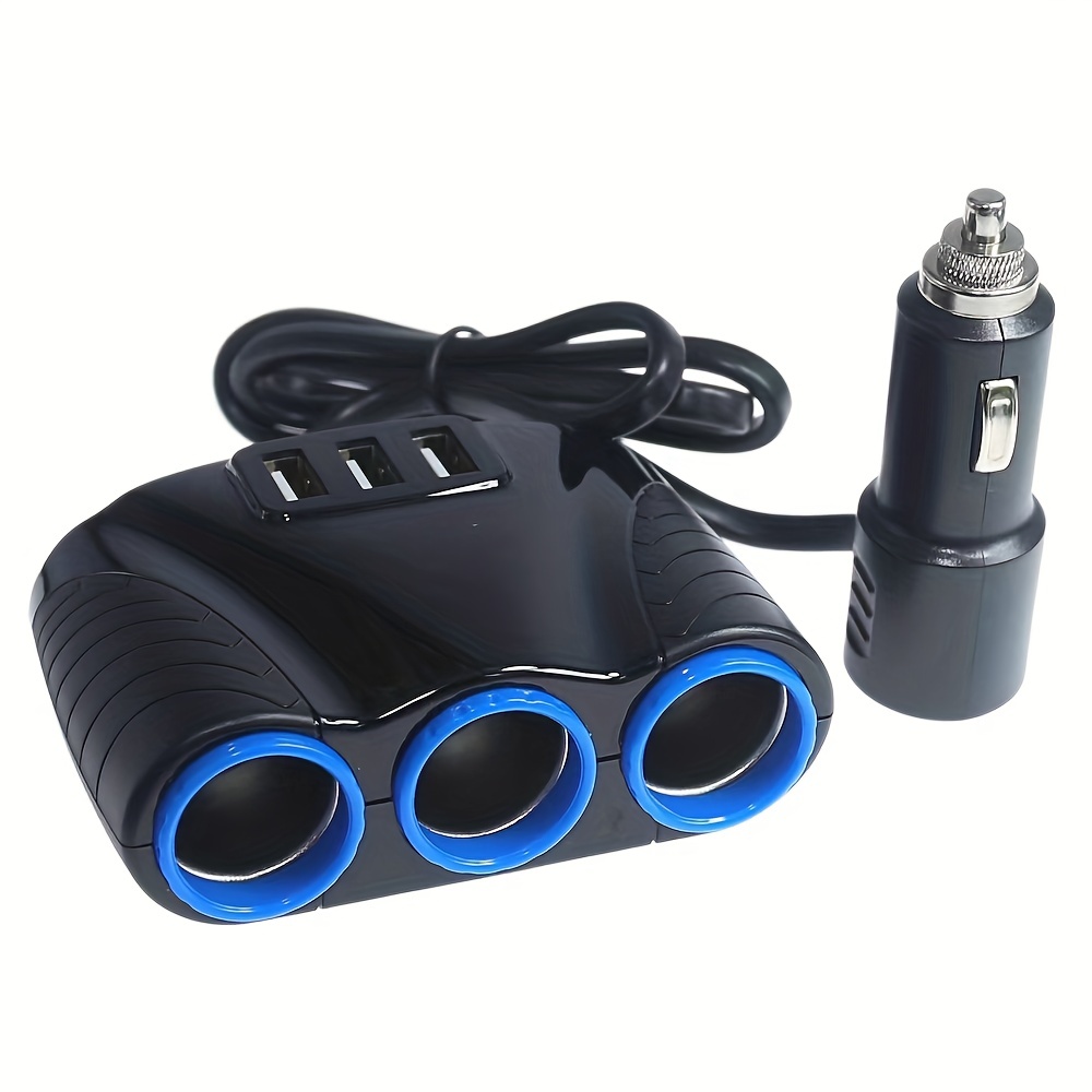 Chargeur allume-cigare voiture Double USB 12V/24V Prise Adaptateur