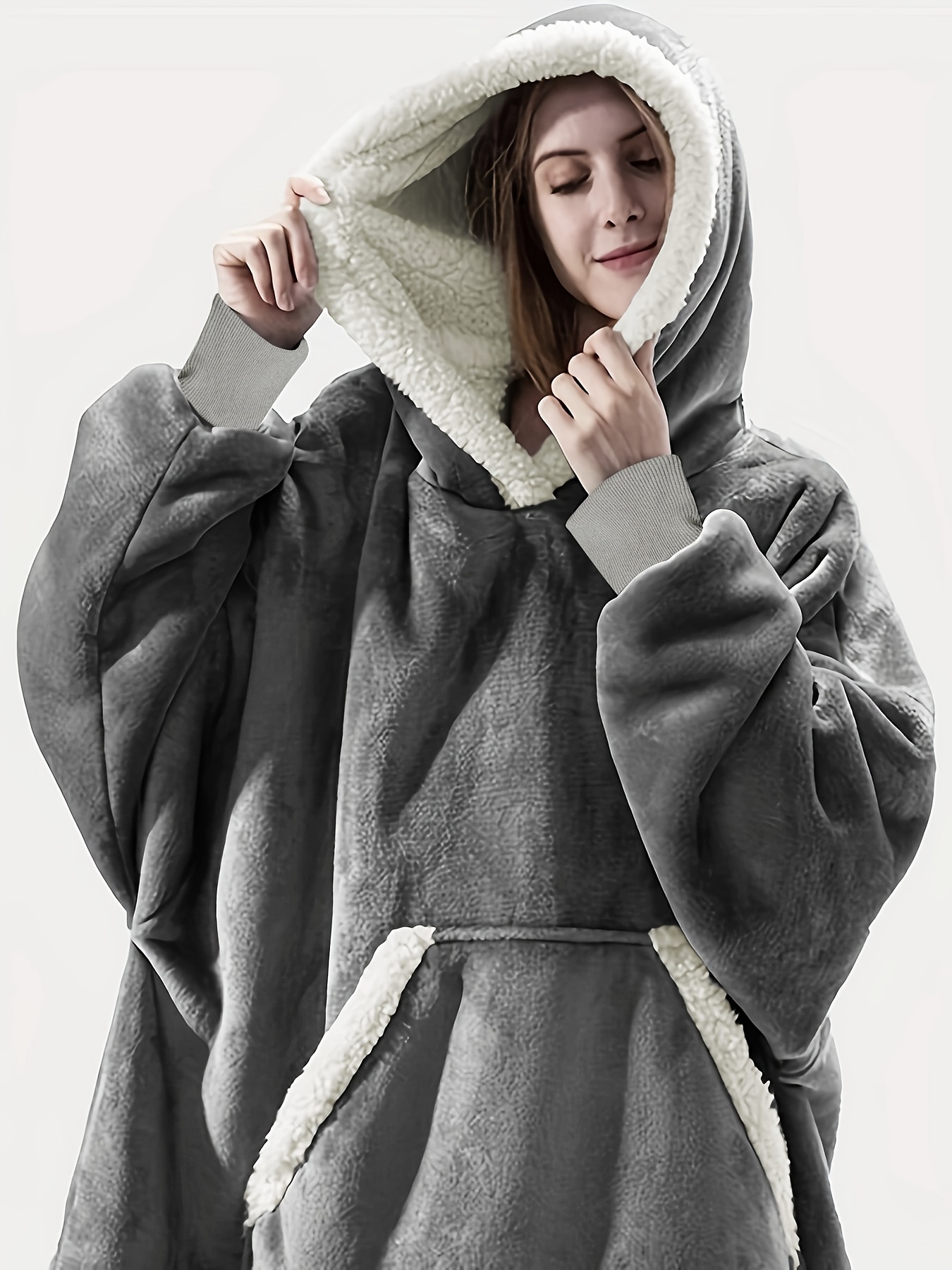 Oversized Dicke Teddyjacke Damen Weekday – Oversize-Jacke Aus - Main Image