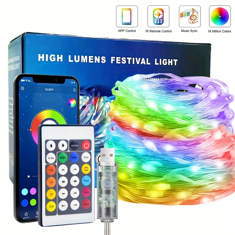LED Kunststoff-Leuchte mit USB-Stecker