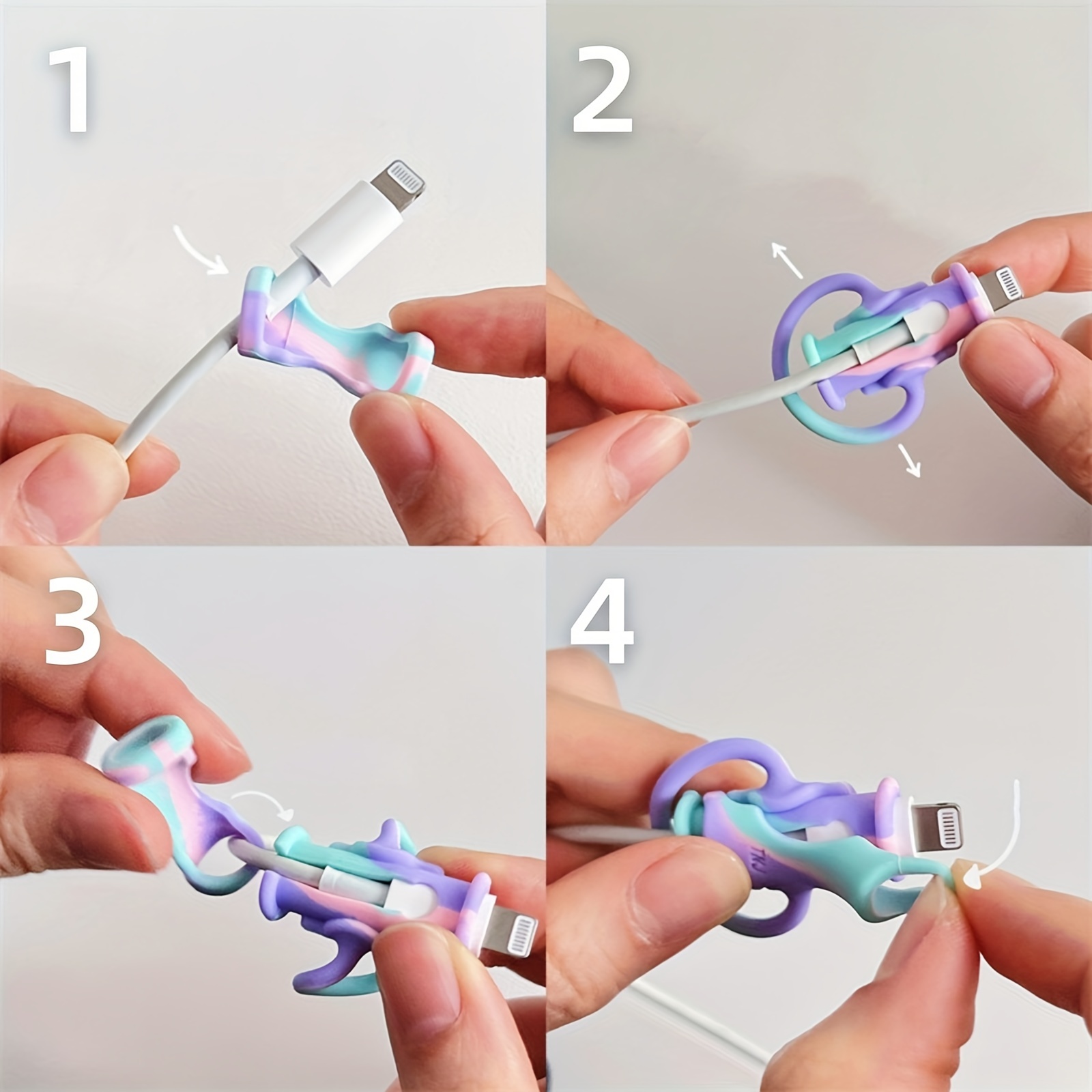 Camouflage Data Cable Storage Protector Winder