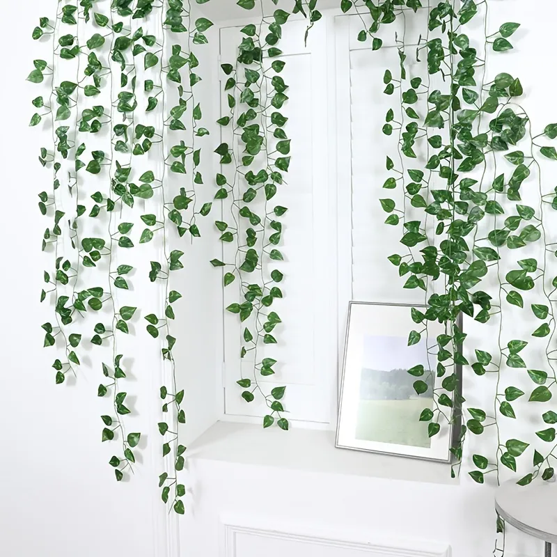 Elegant Artificial Vines And Ivy Leaves For Garden, Outdoor Weddings, And  Parties - Realistic Greenery Plant For Wall Decoration - Temu Lithuania