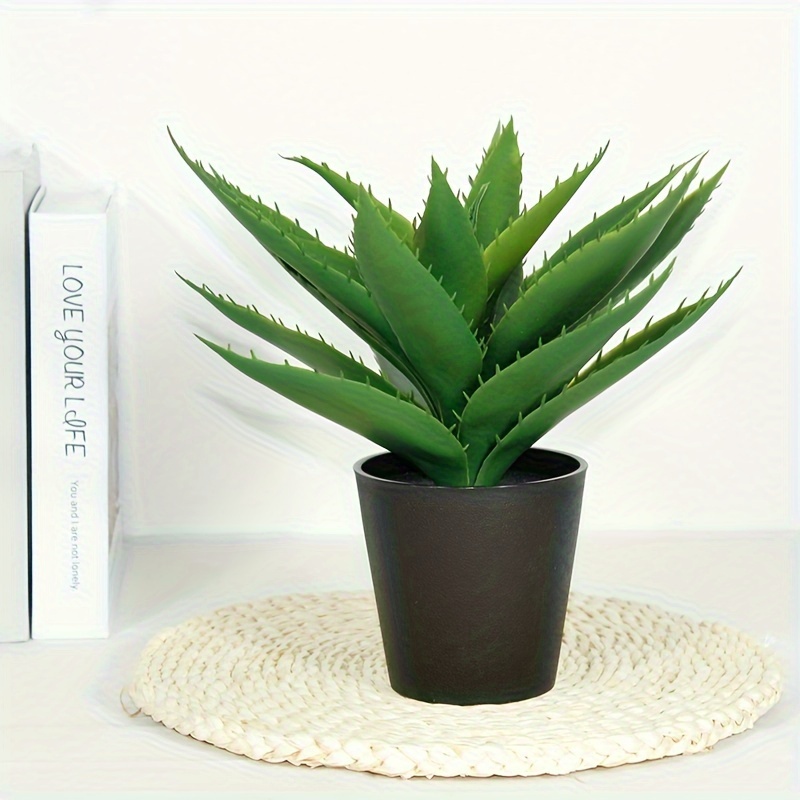 Mini Künstliche Pflanzen Grün Kaktus Kleine Sukkulenten Kunststoff Pflanzen  Gefälschte Aloe Blume Topf Ornamente Für Tisch Dekoration Handwerk