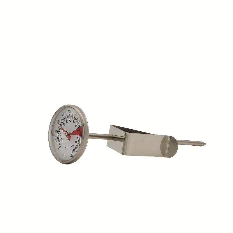 Precise Stainless Steel Coffee Thermometer With Clipable Pointer