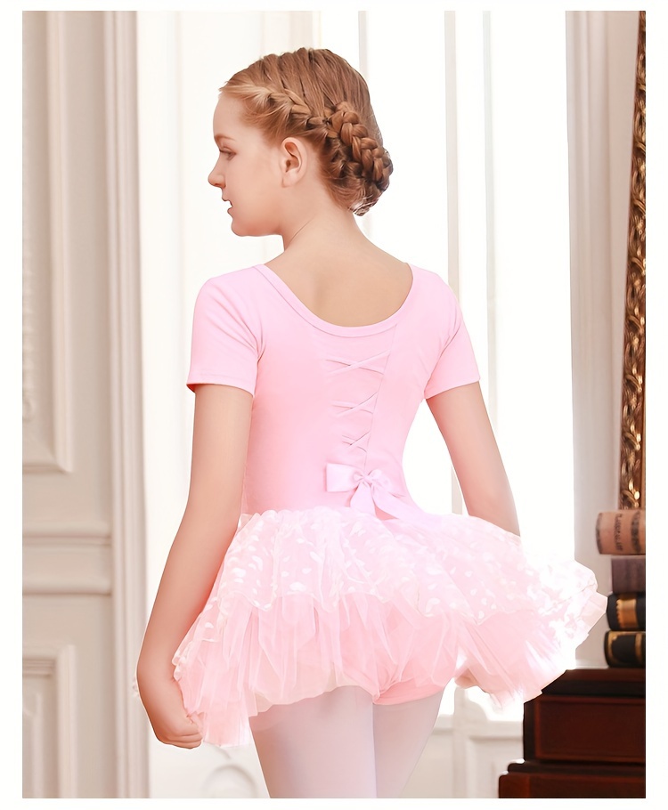 Girls Ballet Leotard Ballet Dance Wear Ballet Skirt Toddler Baby Kids  Gymnastics Tutu Tulle Skirts