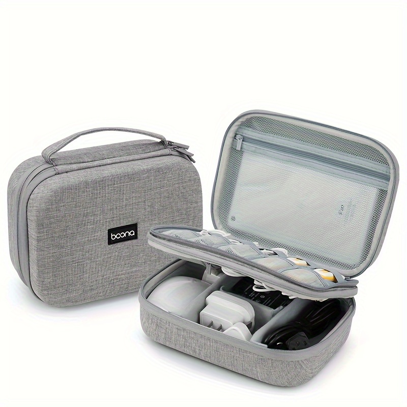 Sac de rangement numérique extérieur - Organisateur de voyage portable,  câble étanche et sac de rangement pour casque