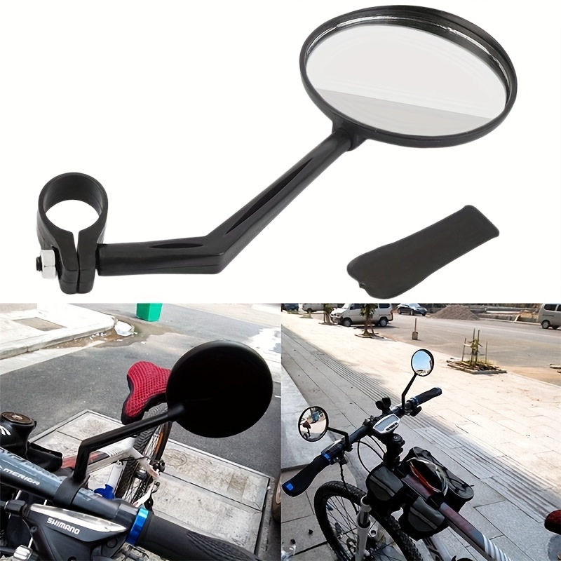 

Upgrade Your Bike Riding Experience With This Adjustable 360° Rotate Universal Handlebar Rearview Mirror!