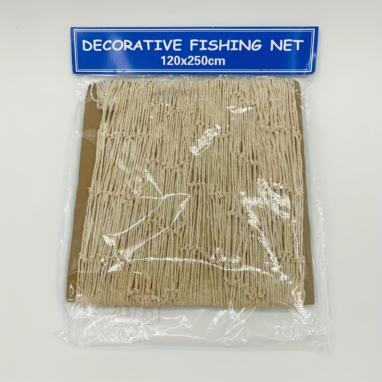 Natural Fish Net Decorative Cotton Fishnet Wall Hanging - Temu Canada