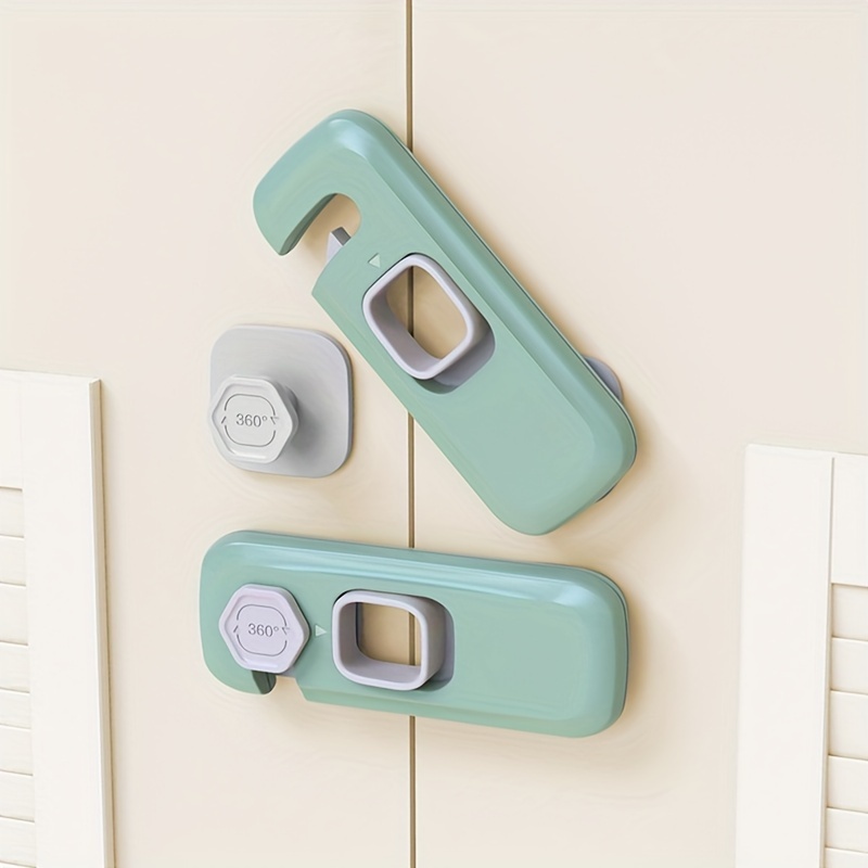 Fridge Lock For Kids Multifunctional Safety Anti pinch Lock - Temu