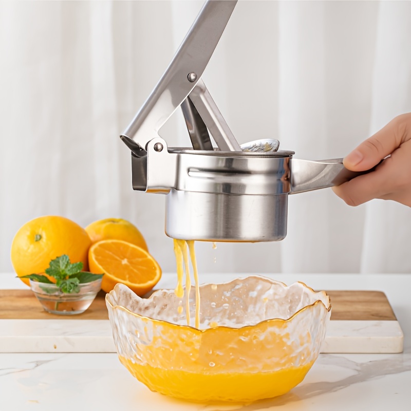 Presse-citron manuel en acier inoxydable, presse-agrumes, outils de  cuisine, pressage de fruits, Citron, Fruits