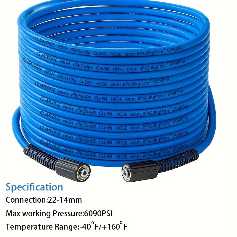 Car Water Pipe/hose Pressure Washer Hose Replacement High - Temu