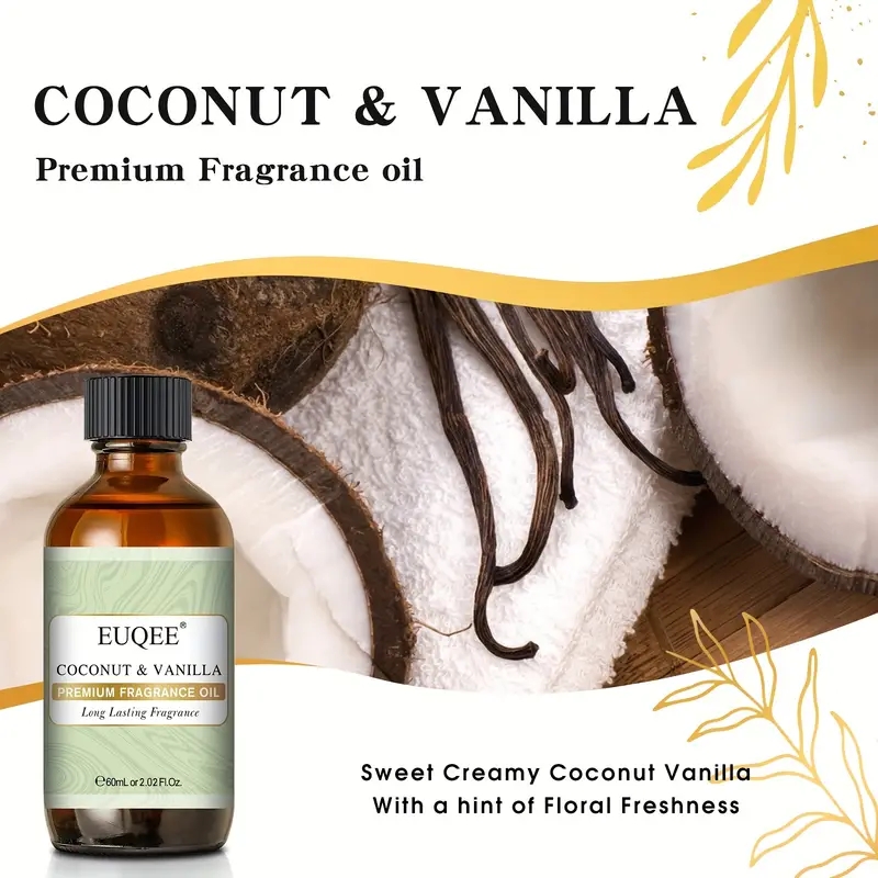 Coconut Vanilla Fragrance Oil /2.02fl.oz For Perfume - Temu