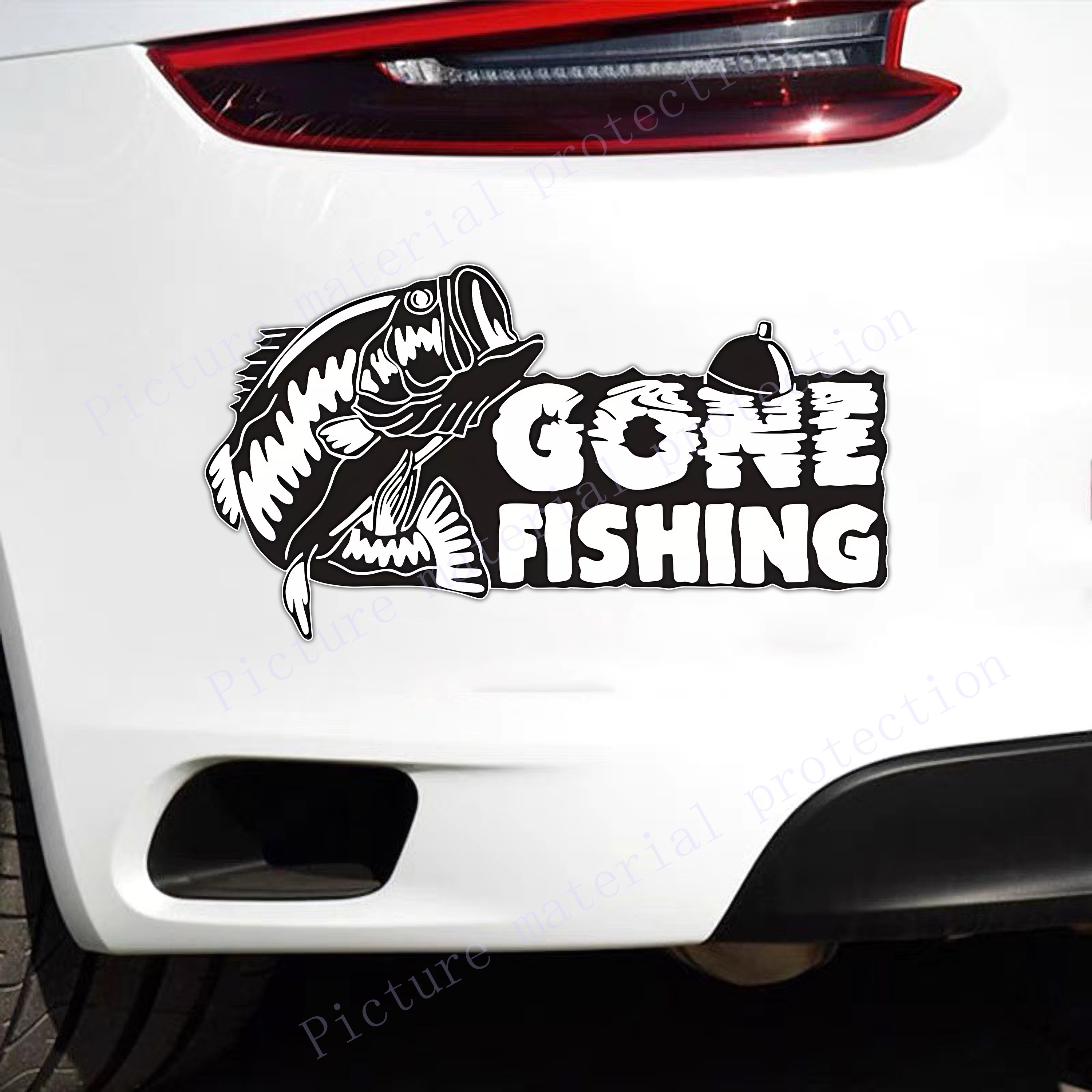 Funny Fishing Lovers Go Fishing Decorative Stickers Make - Temu