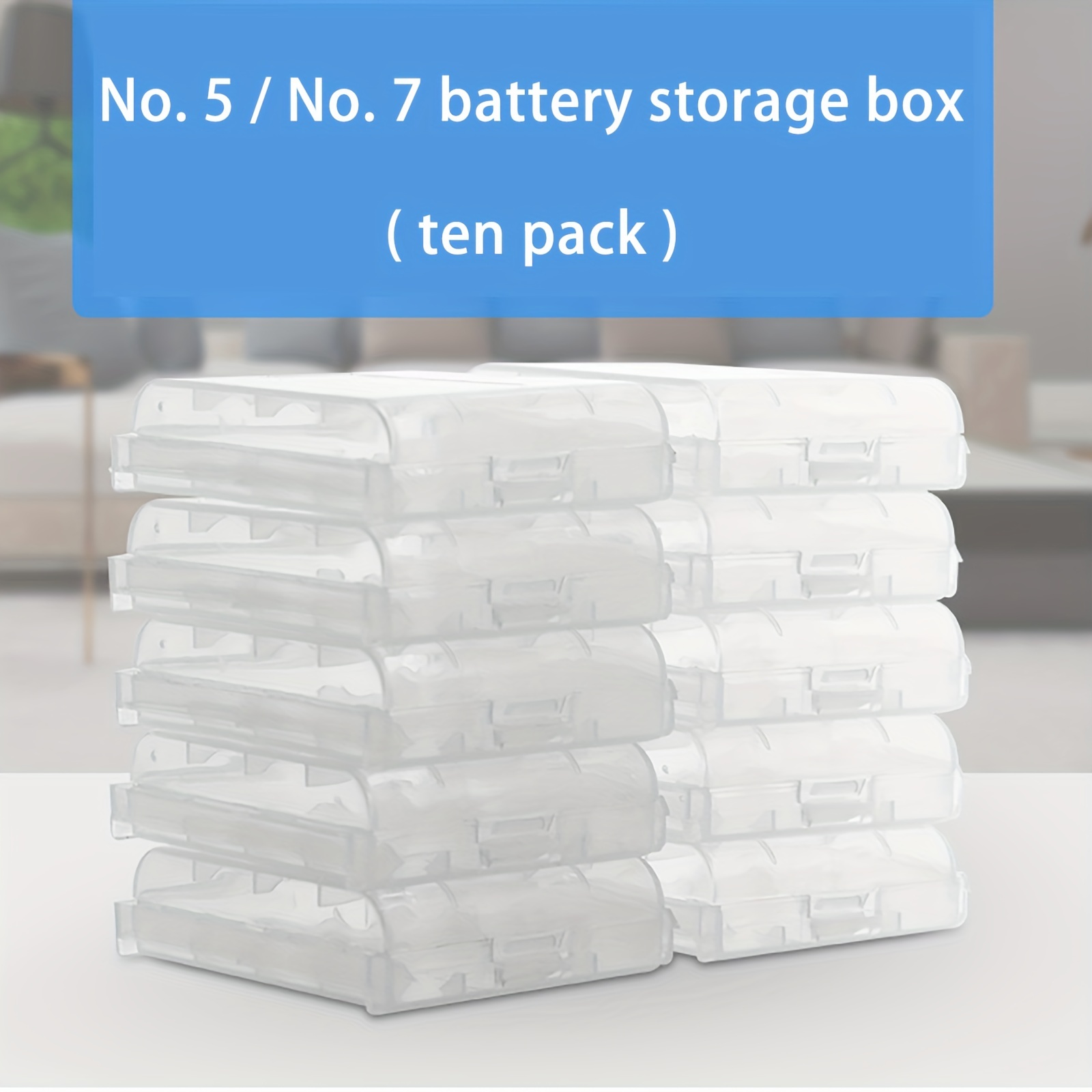 Battery Storage Box Waterproof Plastic Box No.5 No.7 - Temu