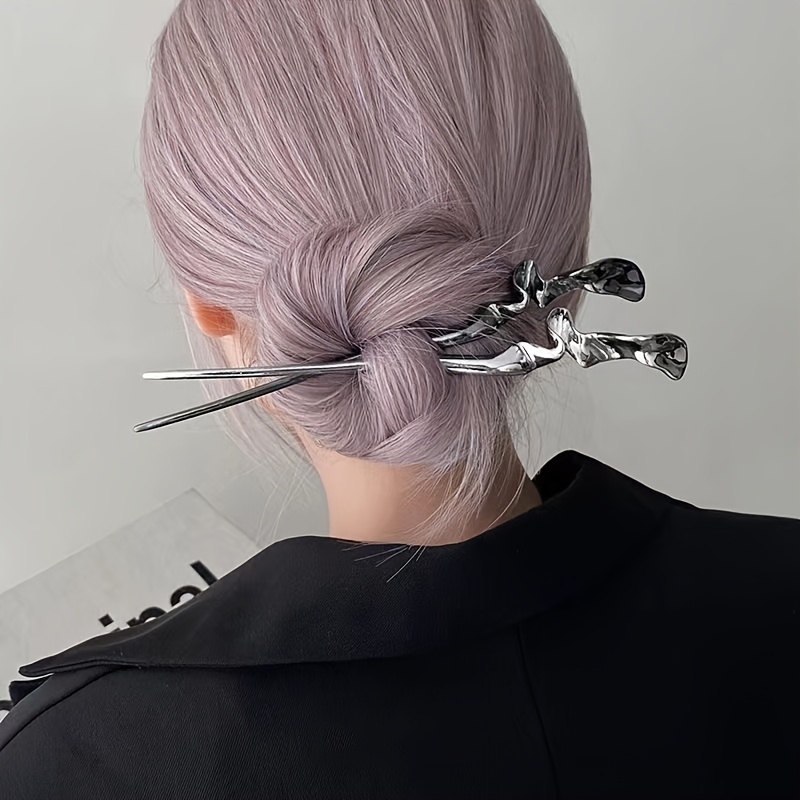 Hanfumodern Hanfu Accessories Retro Hairpin Chinese Flower Tassel Pendant Hair Stick