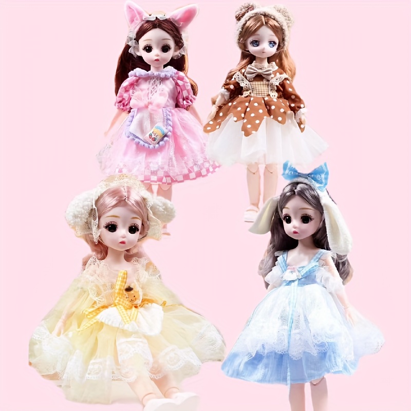 Cute Anime Movable Joint Doll Small Body Whole Doll Mushroom - Temu