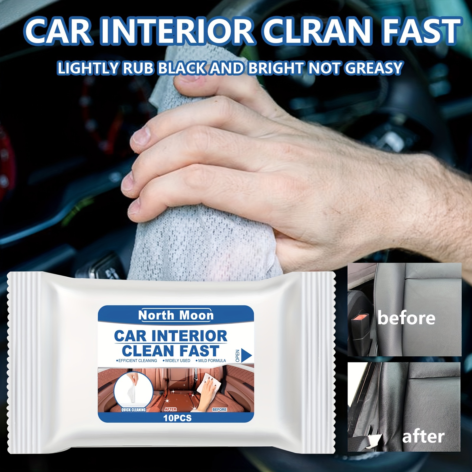 Multi Cleaning Wipes, Interior Cleaning, Car Wash, Product Information