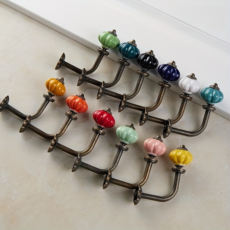 Wall Mounted Punching Hooks Basic Metal Hooks Hanging Coffee - Temu