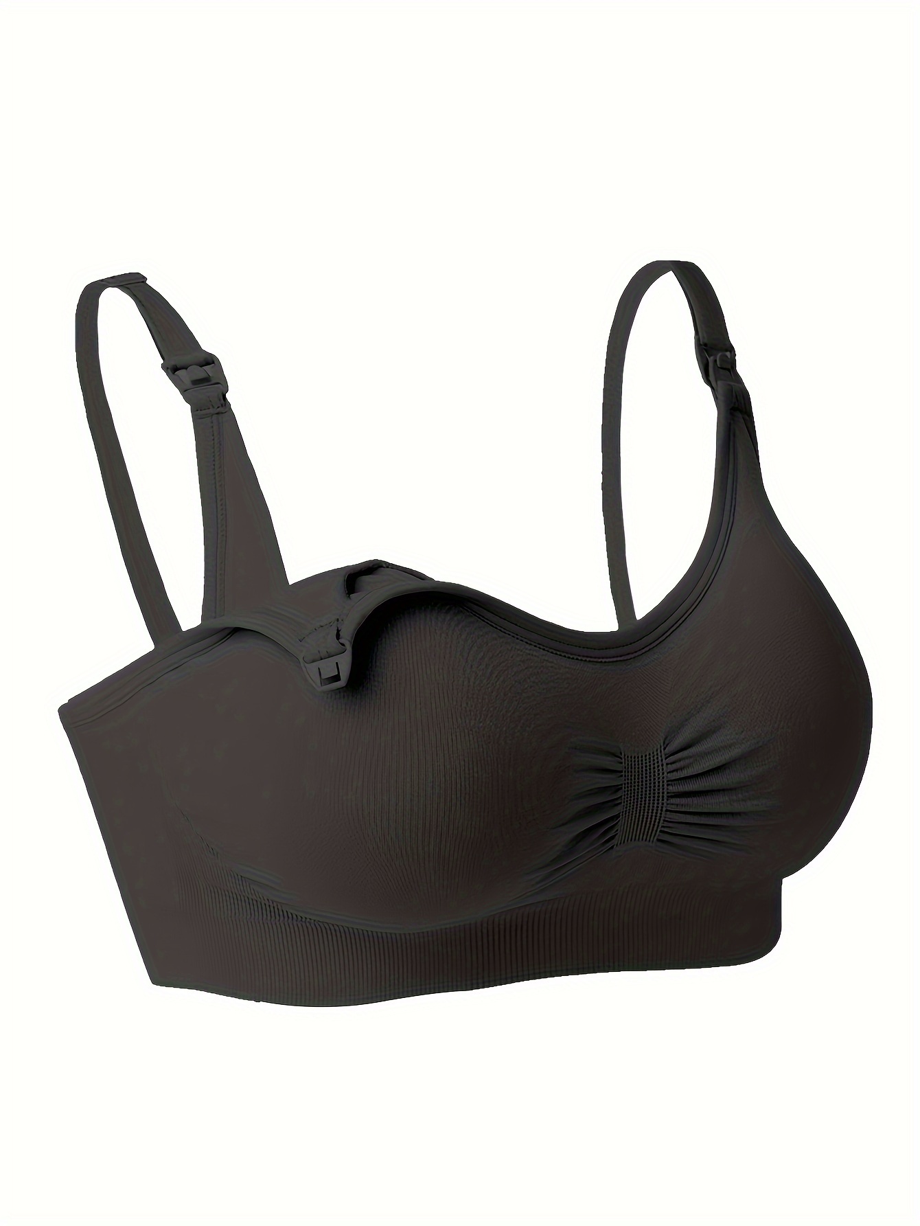 Feeding Bra Without Steel Ring Single handed Buckles front - Temu Canada