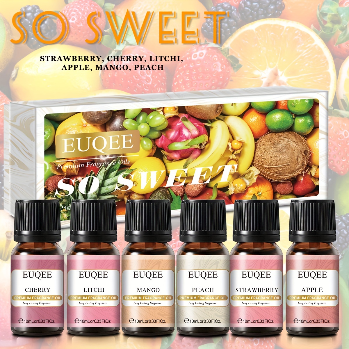 12pcs Fruit Fragrance Essential Oil Gift Set Strawberry Mango Watermelon  Flavoring Oil For Candle Making Lip Gloss Flavoring Oil - Lip Gloss -  AliExpress