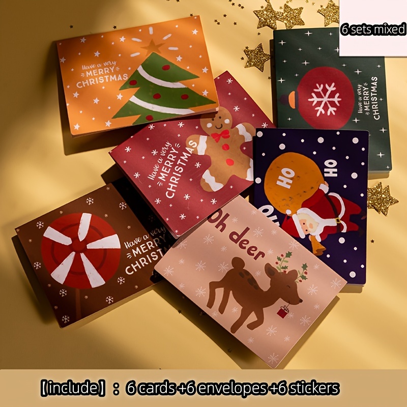 Christmas Watercolor Holiday Cards Hand painted Christmas - Temu