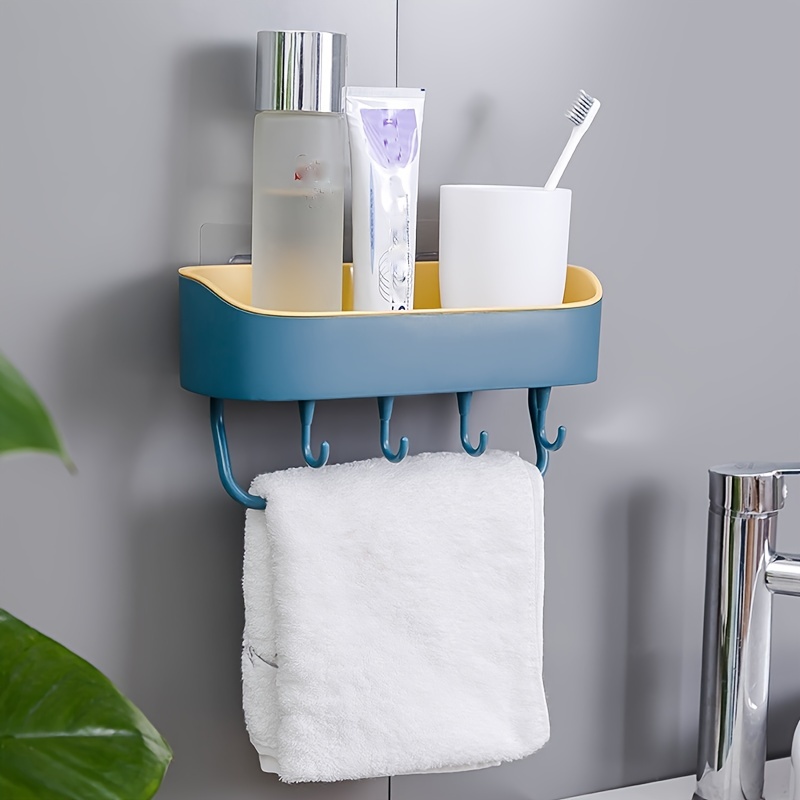 3-Pack Shower Caddy Set Bathroom Shower Organizer with Toothbrush Holder, Soap  Holder & Towel Bar No Drilling Wall Mounted Storage Shelf for Toiletries &  Organizer
