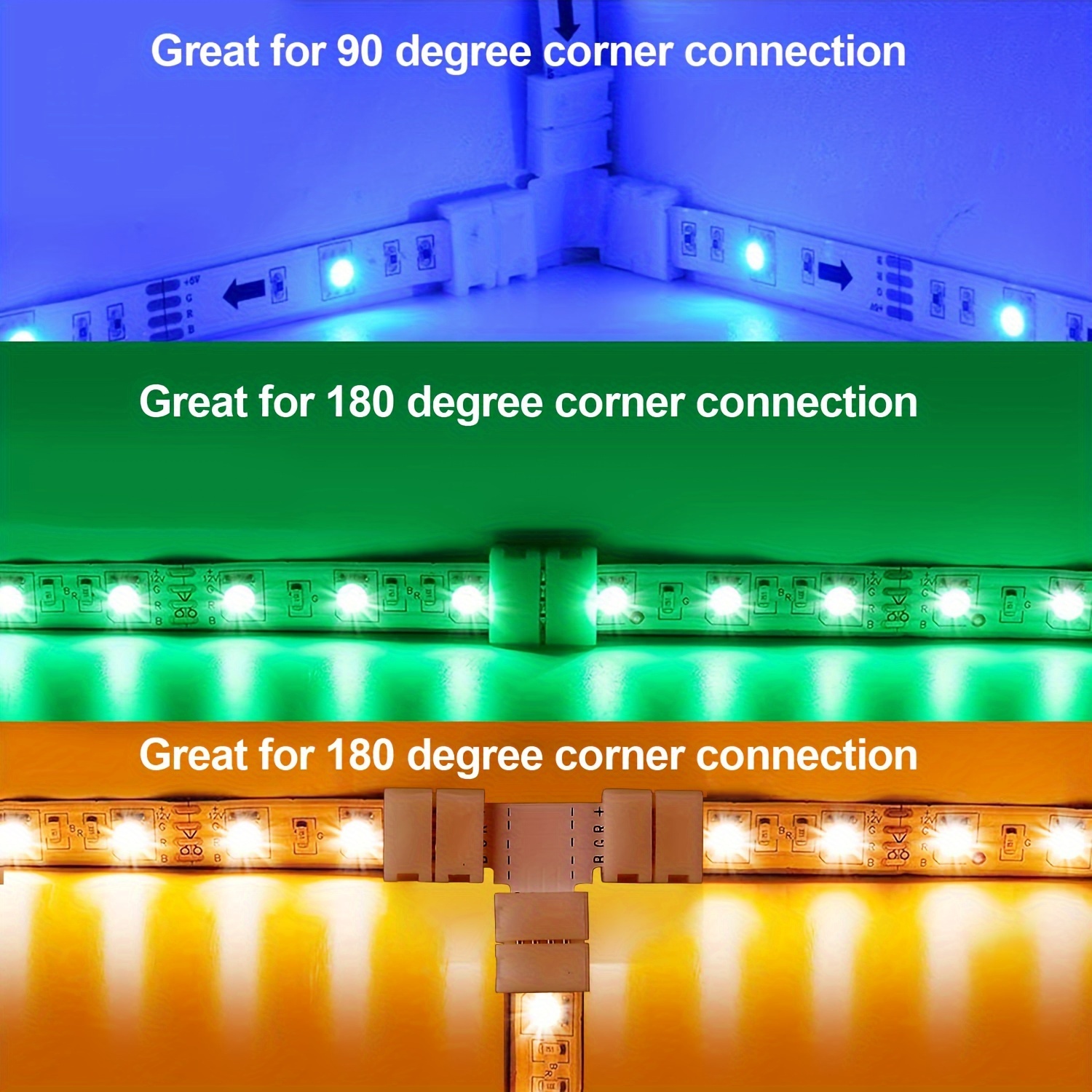 Hue light deals strip 90 degree