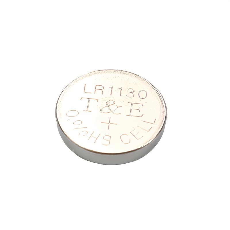 Tenergy AG10 LR1130 Pilas de botón, batería AG10 de 1.5 V para relojes,  calculadoras, láseres y más, 40 unidades (paquete de 4)