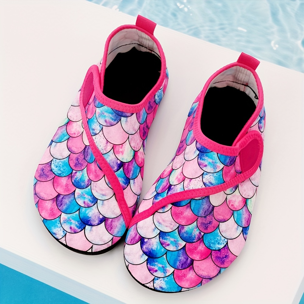 Quick Dry Non Slip Fish Scale Water Shoes for Girls - Perfect for Summer  Outdoor Activities, Pool, Beach, Surfing, and Fishing