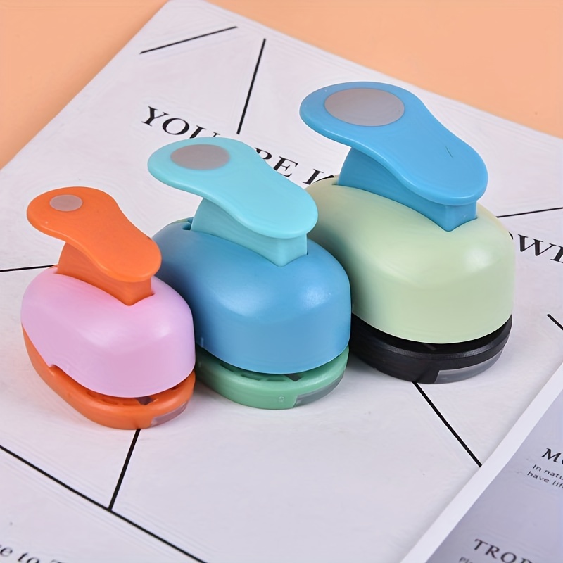 Hole Puncher Portable Paper Craft Round Hole Punch Paper Cutter