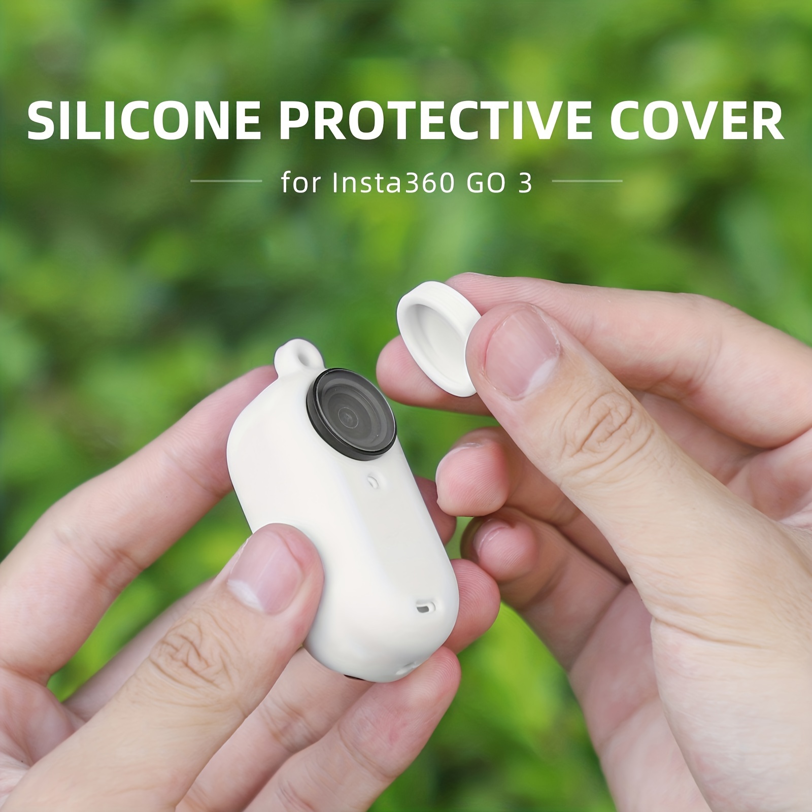 Premium Silicone Camera Case Insta360 Go 3 Action Camera - Temu