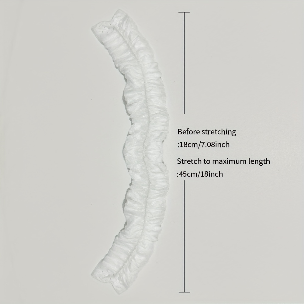 Disposable Beard Cover Anti Splash Breathable Hanging Ear