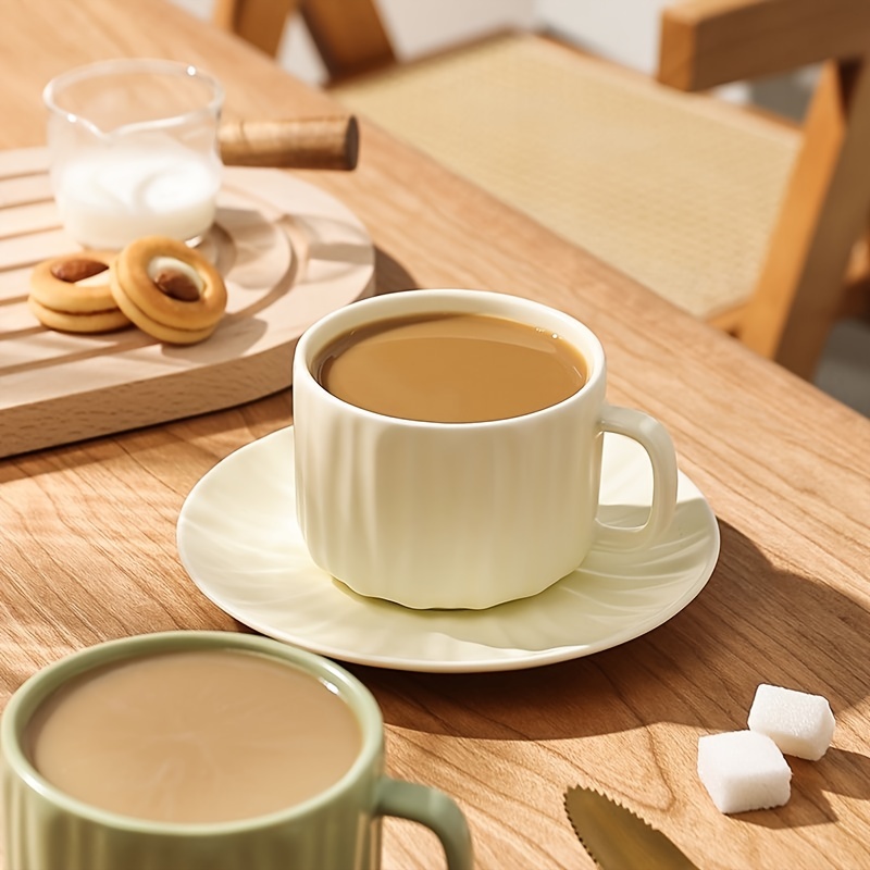Tasses à cappuccino classiques (ensemble de deux)
