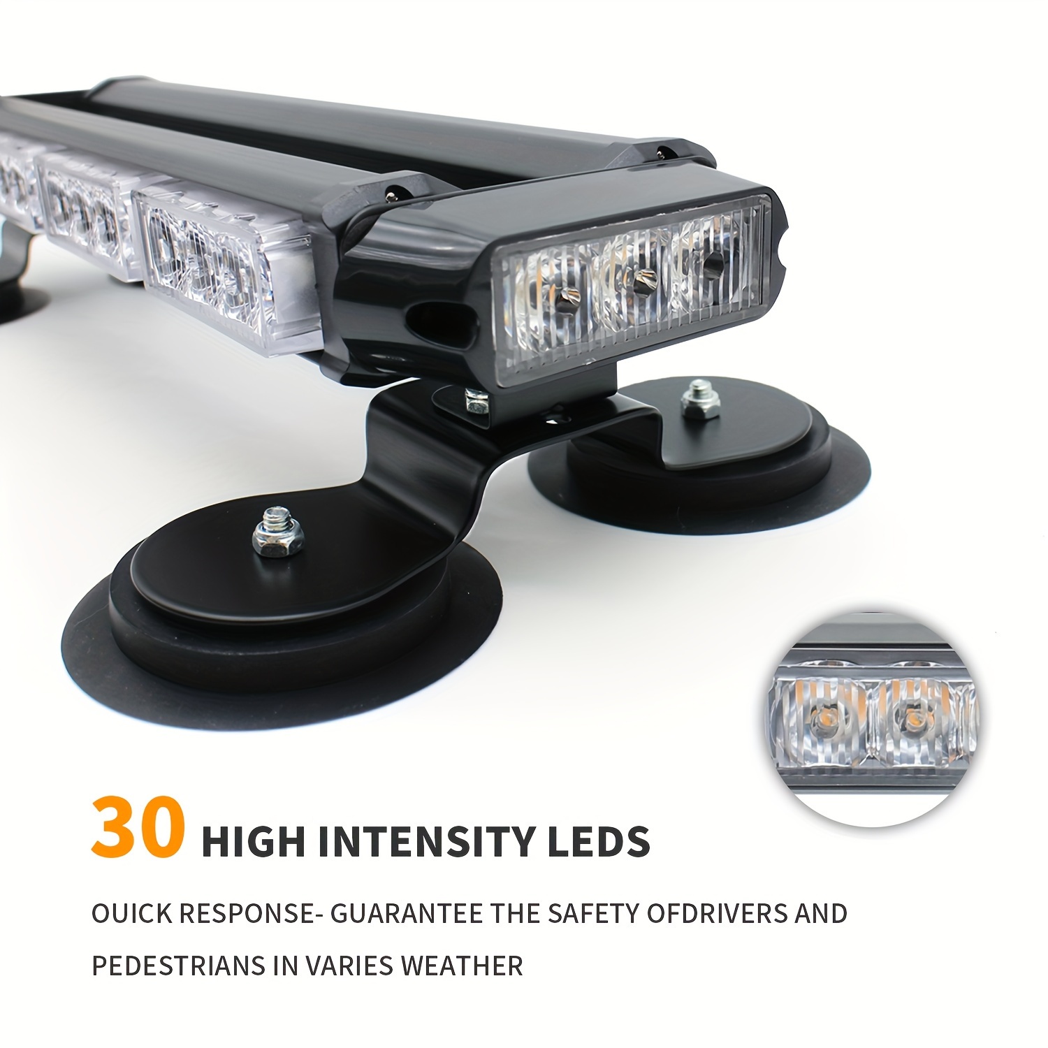 S12 Led Strobe Light Flashing Warning Emergency Safety - Temu