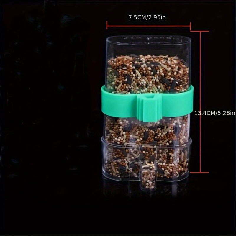 Automatic Water Dispenser For Birds Feeding Jar For Parrots - Temu