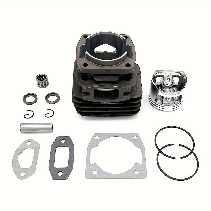 

Kit de Piston de Cylindre pour Tronçonneuse Premium - Convient aux Modèles de 58cc, 52cc, 45cc - Construction Métallique pour Outils Électriques d'Extérieur