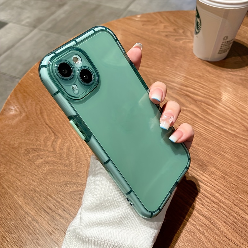 Buy Light Green Silicon Case For iPhone 13 Pro