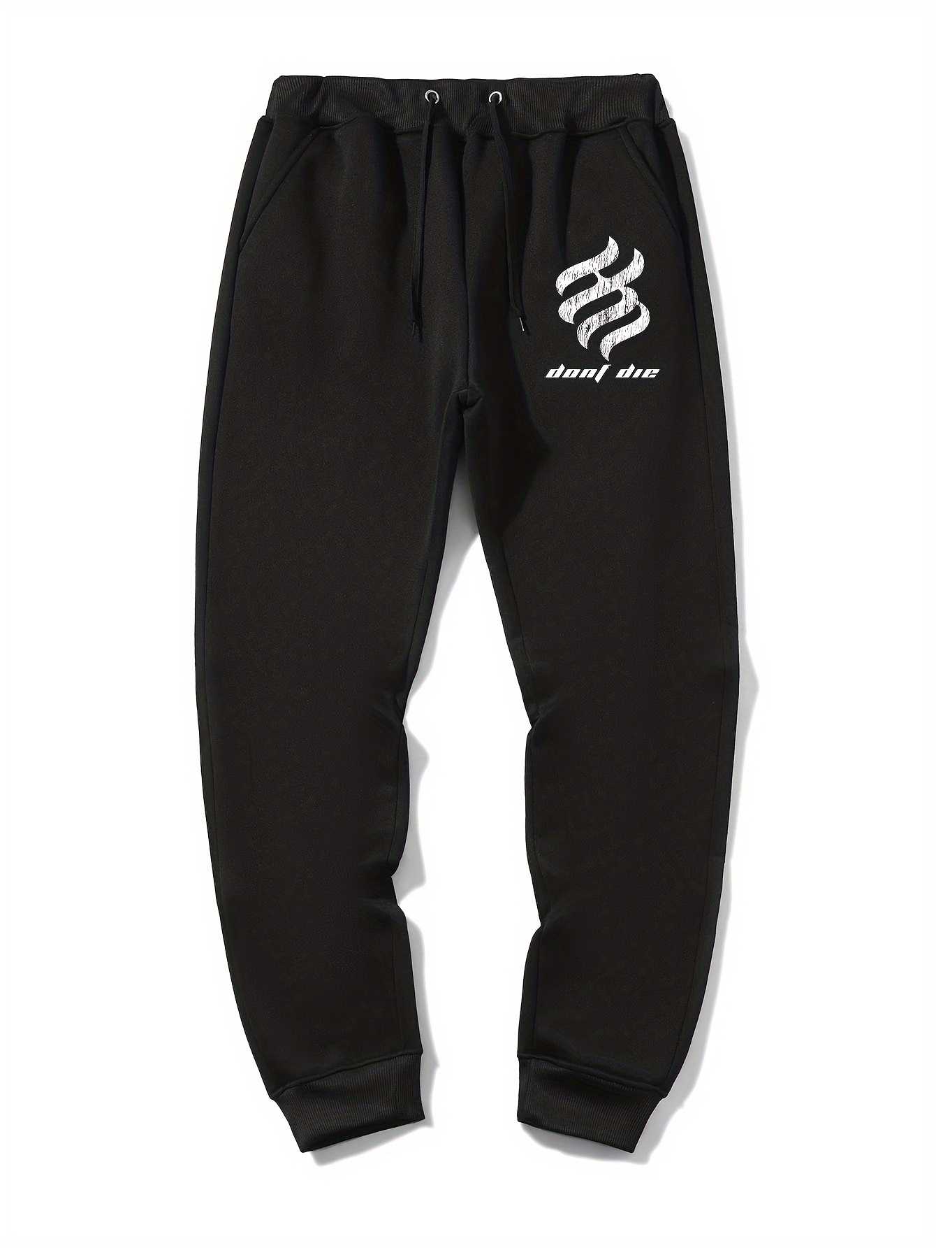 California Print Joggers, Men's Casual Street Style Sweatpants For All  Seasons