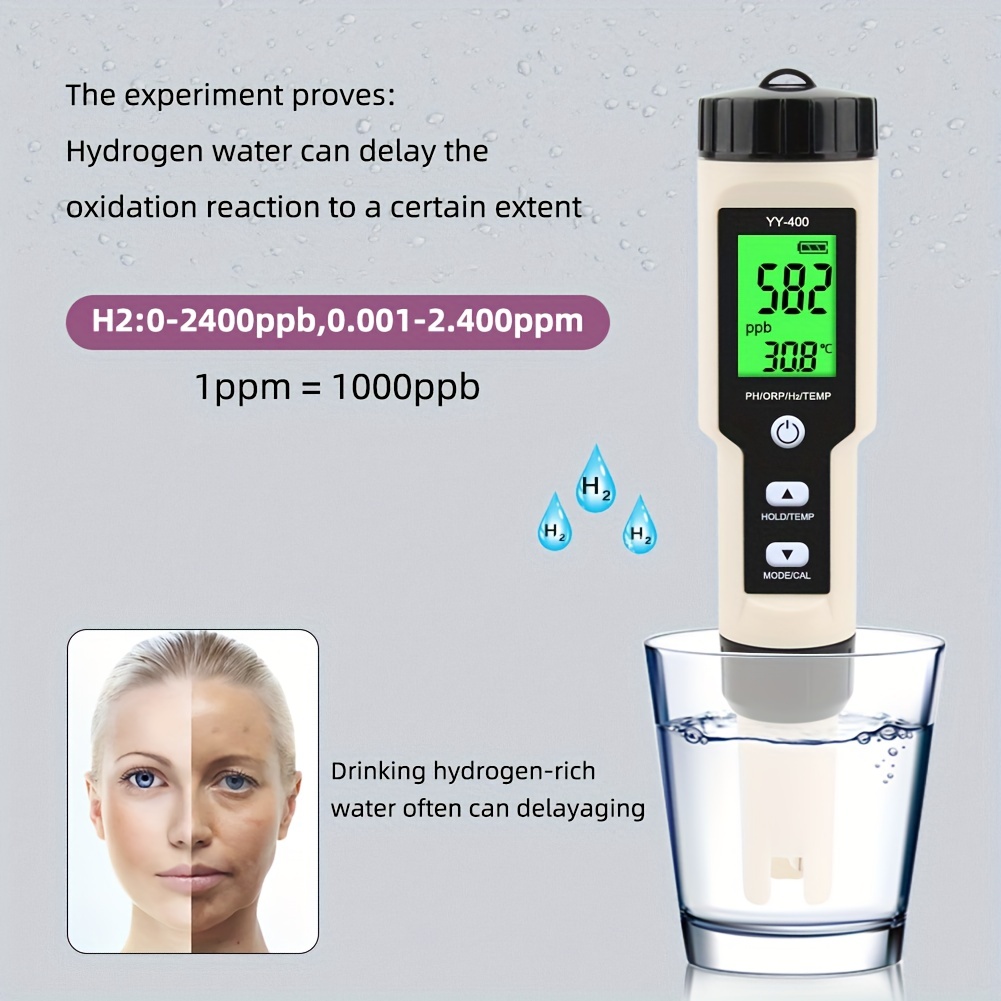 Yieryi-Testeur d'eau numérique de haute précision, stylo testeur