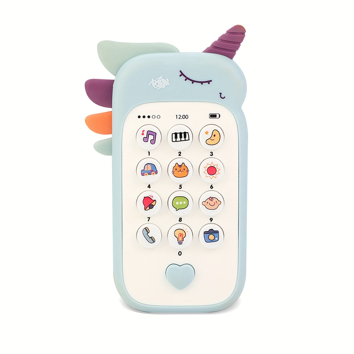 OTITU Téléphones Jouets pour Enfants - Jouet Téléphone pour Enfants, Bruits  Téléphone Interactif pour Enfants pour Bleu Aire De Jeux Jardin 