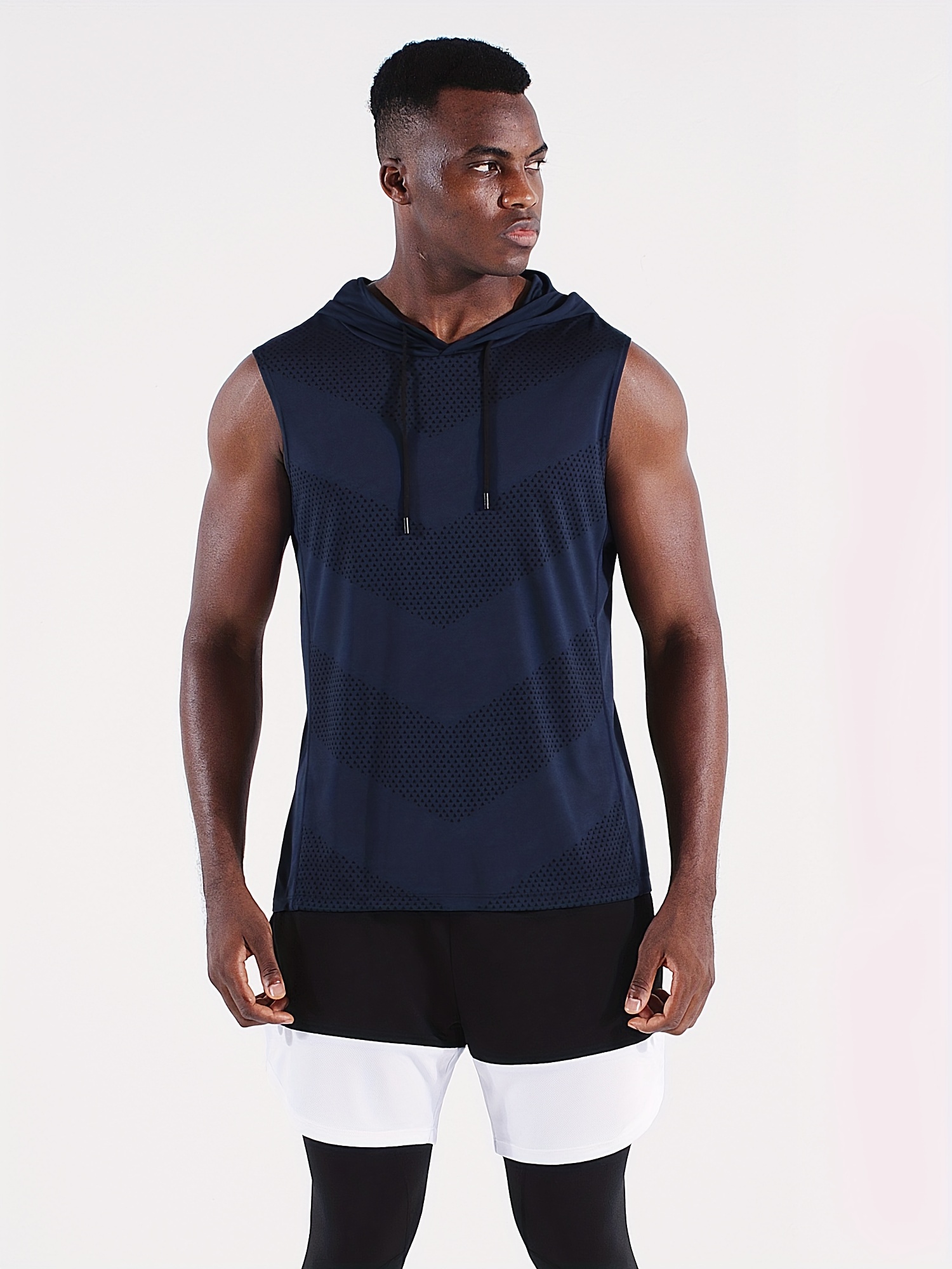 Men's Loose Sleeveless Sports Vest Quick Drying Breathable - Temu