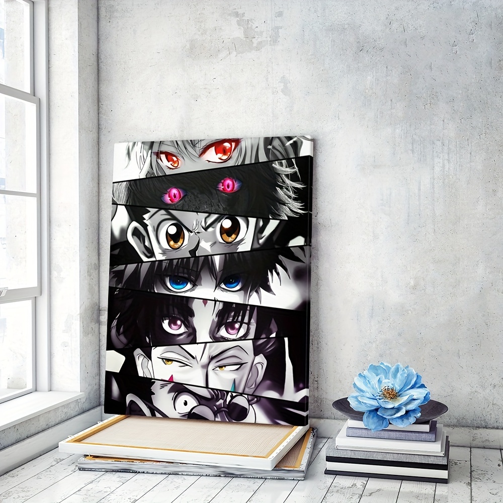 Game Berserk Poster Manga Black and White Anime Figure Canvas