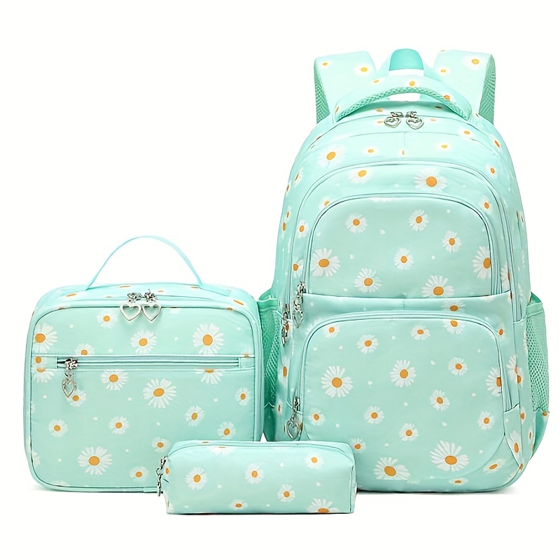 School Backpacks Lunch Box Girl, Elementary Girl School Backpack