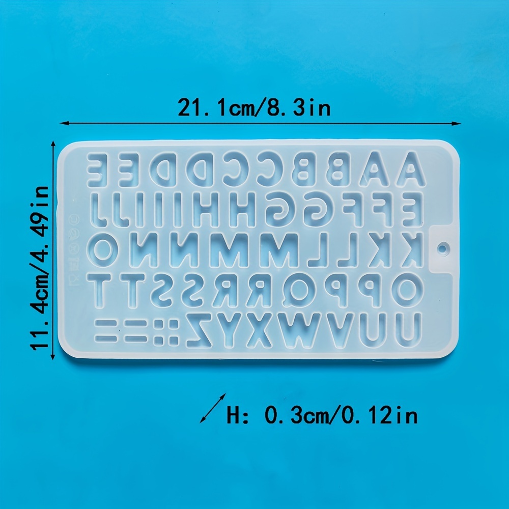 NY Cake Silicone Lower Case Letter Mold