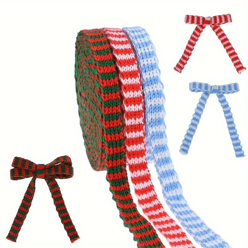 Christmas Ribbon Christmas Gift Wrapping Ribbon Cake Ribbon - Temu