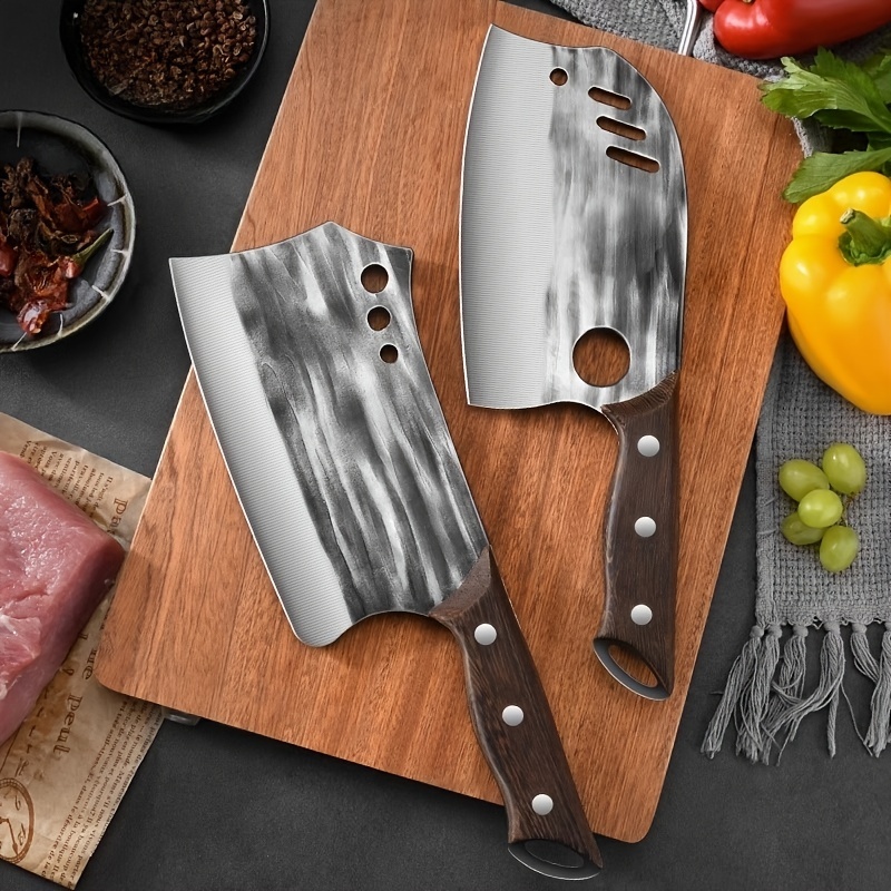 Meat Cleaver Knife, Heavy Duty Professional Butcher Chopper