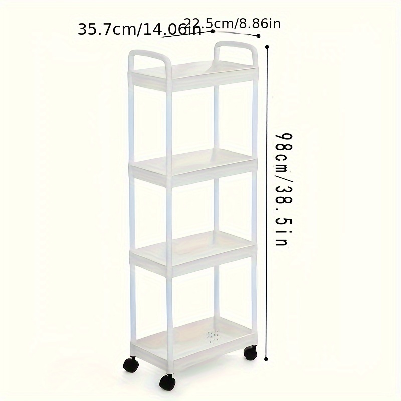 2/3/4-layer Bathroom Storage Rack, Household Sundries Organizer Rack, Home  Organization And Storage Supplies For Kitchen Bathroom Bedroom Living Room  Dorm Office - Temu