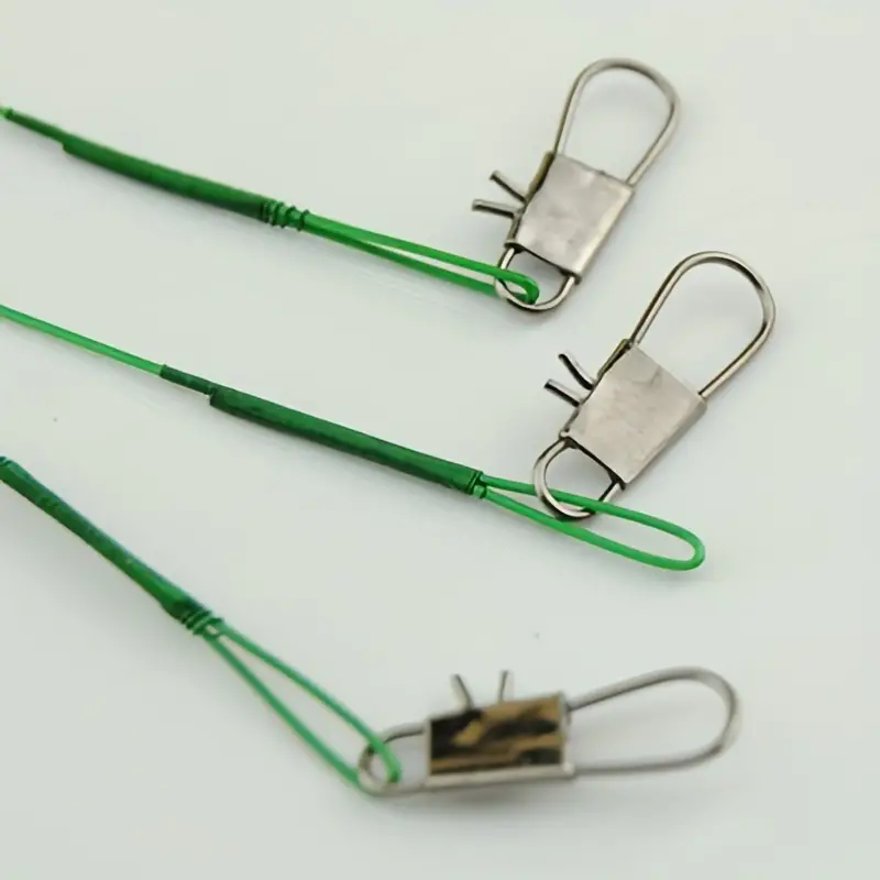 Fishing Wire Leaders Snap Swivels Perfect Tackle Saltwater - Temu Canada