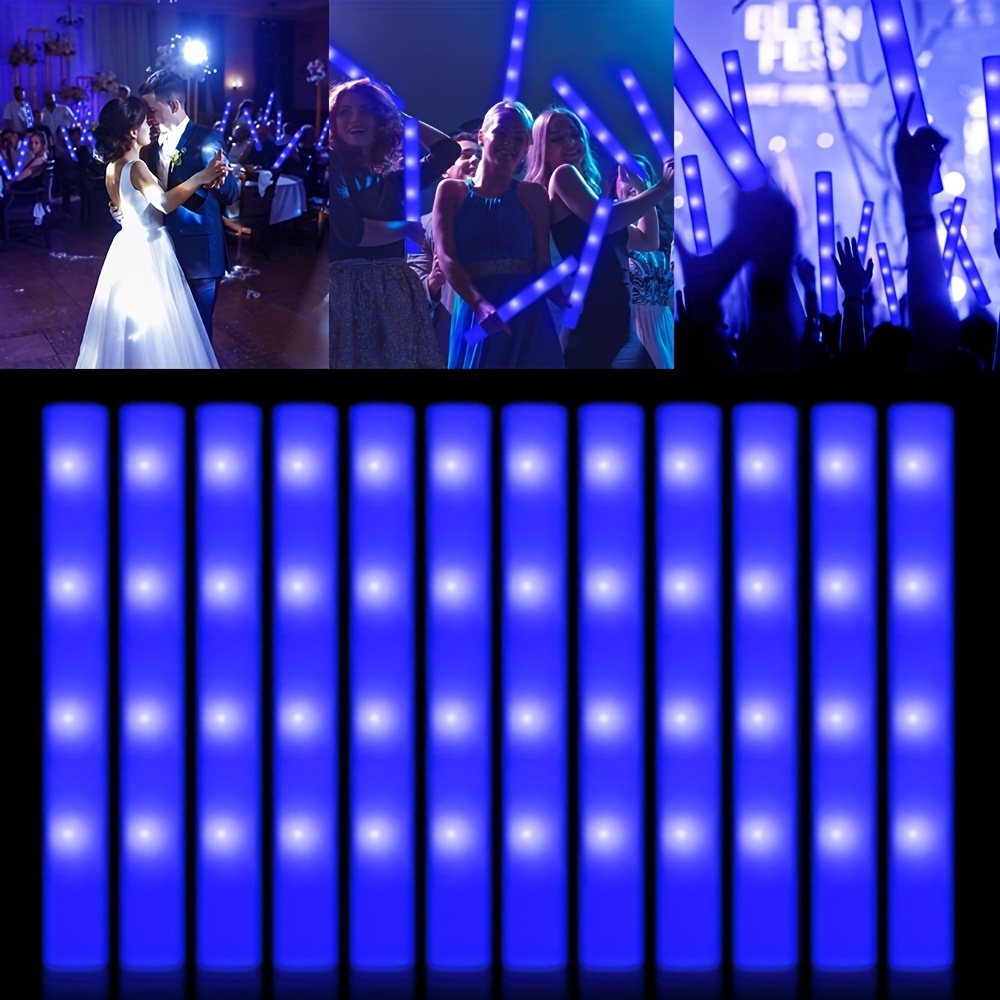 Palos fluorescentes luminosos de 48cm para fiesta, palo Led brillante de 20  piezas, ideal para Festival, cumpleaños, boda y Navidad, el mejor regalo -  AliExpress